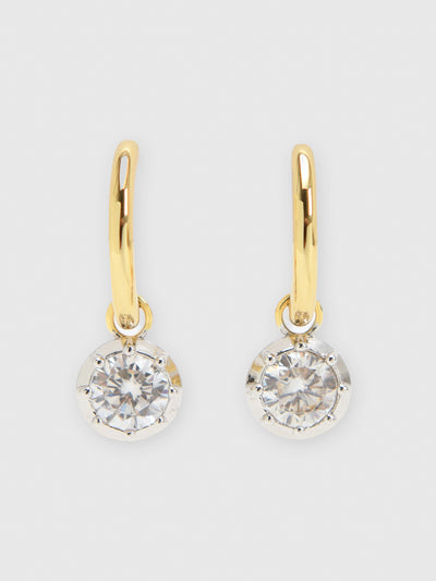 Electric Picks Harlow Hoop Earrings - Saint Bernard
