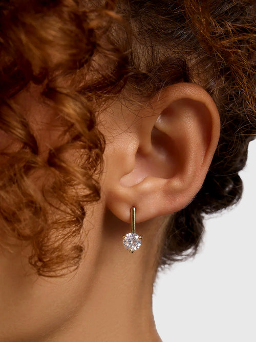 Electric Picks Jet Set Earrings - Saint Bernard