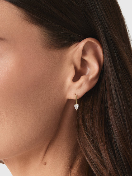 Electric Picks Mini Jagger Earrings - Saint Bernard