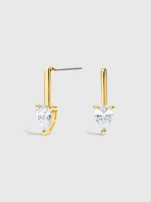Electric Picks Mini Jagger Earrings - Saint Bernard