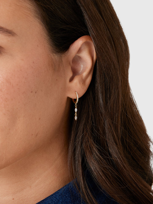 Electric Picks Gold Dust Earrings - Saint Bernard