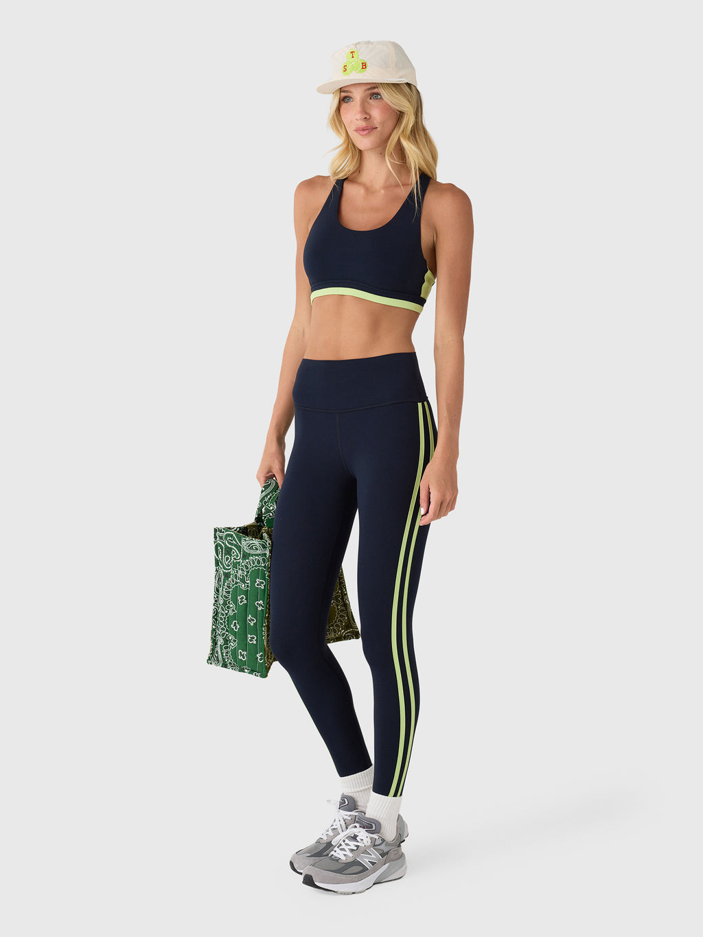 Splits59 Women's Ella High Waist Airweight 7/8 Legging - Saint Bernard