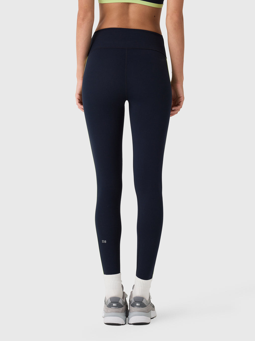 Splits59 Women's Ella High Waist Airweight 7/8 Legging - Saint Bernard