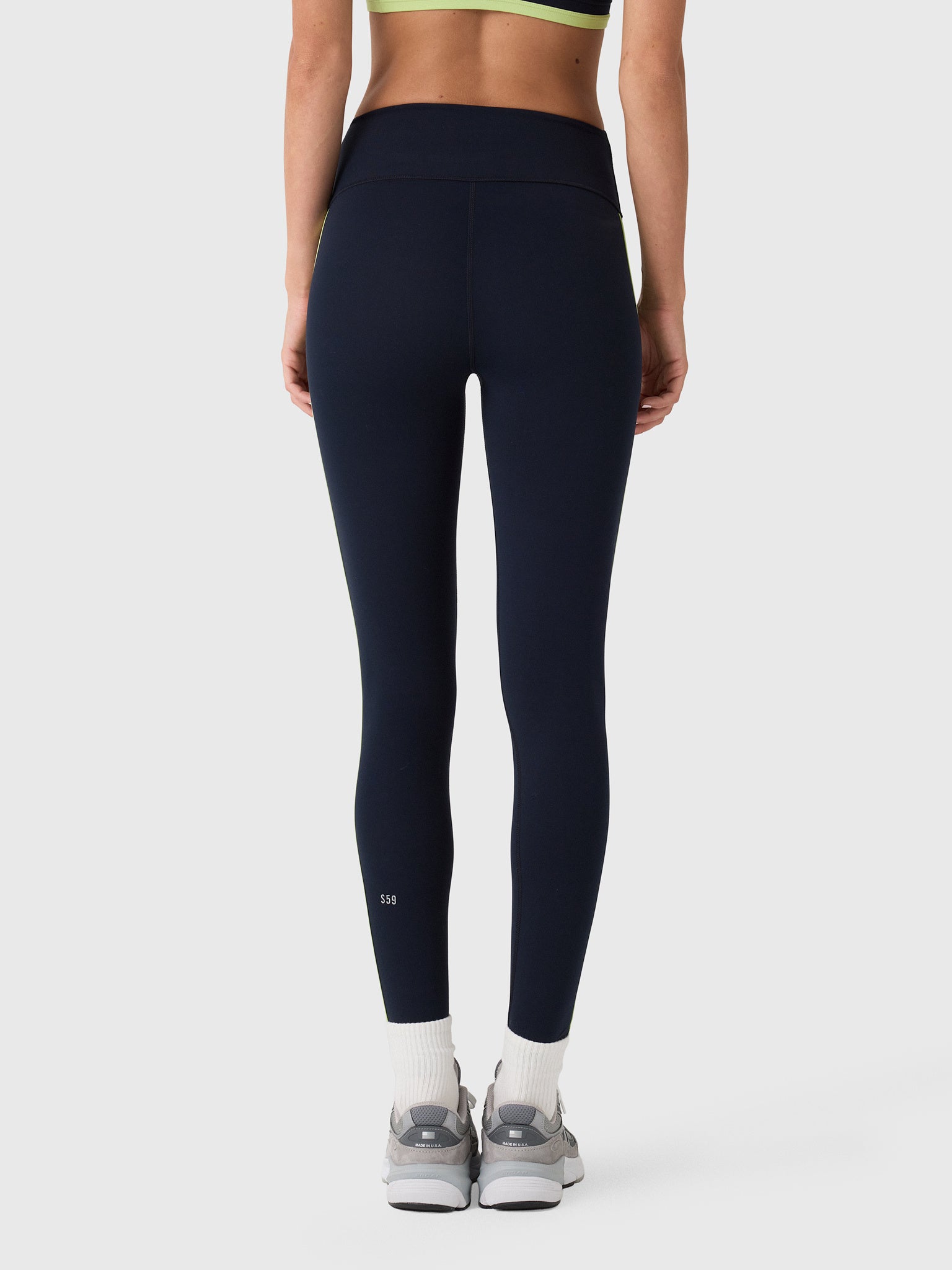 Splits59 Women's Ella High Waist Airweight 7/8 Legging - Saint Bernard