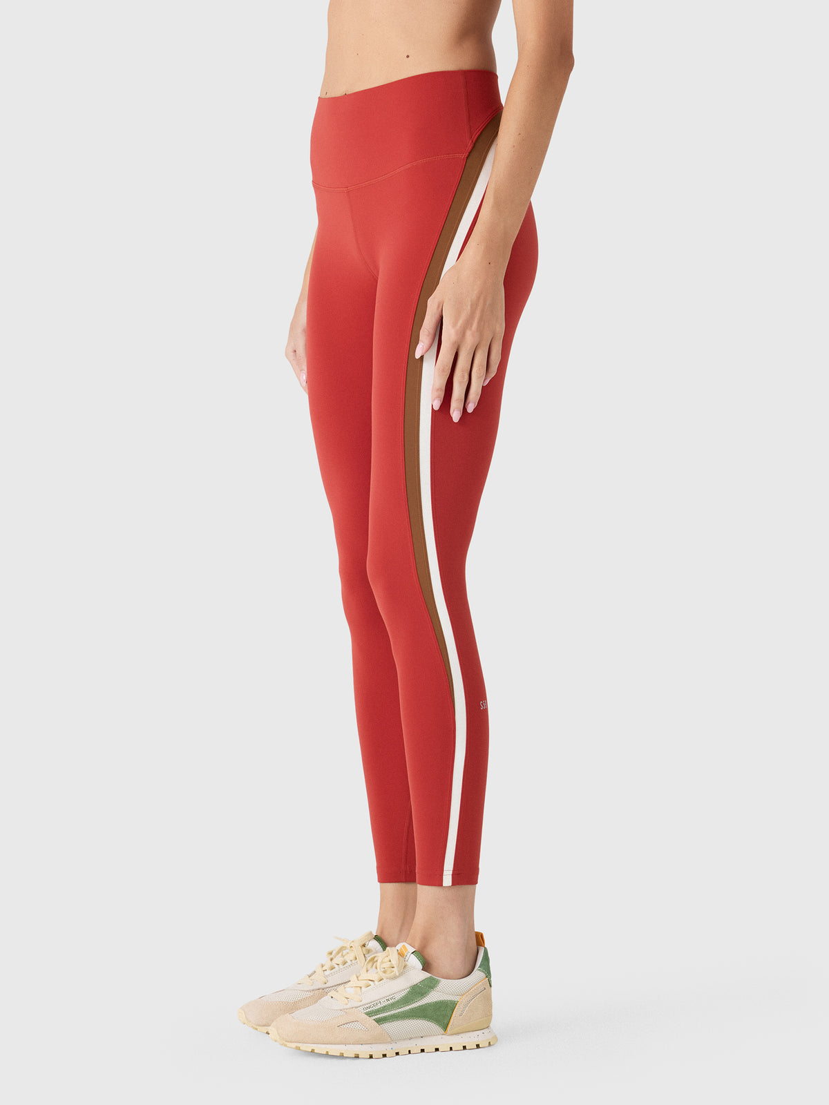 Splits59 Women's Emerson Airweight High Waist 7/8 Legging - Saint Bernard