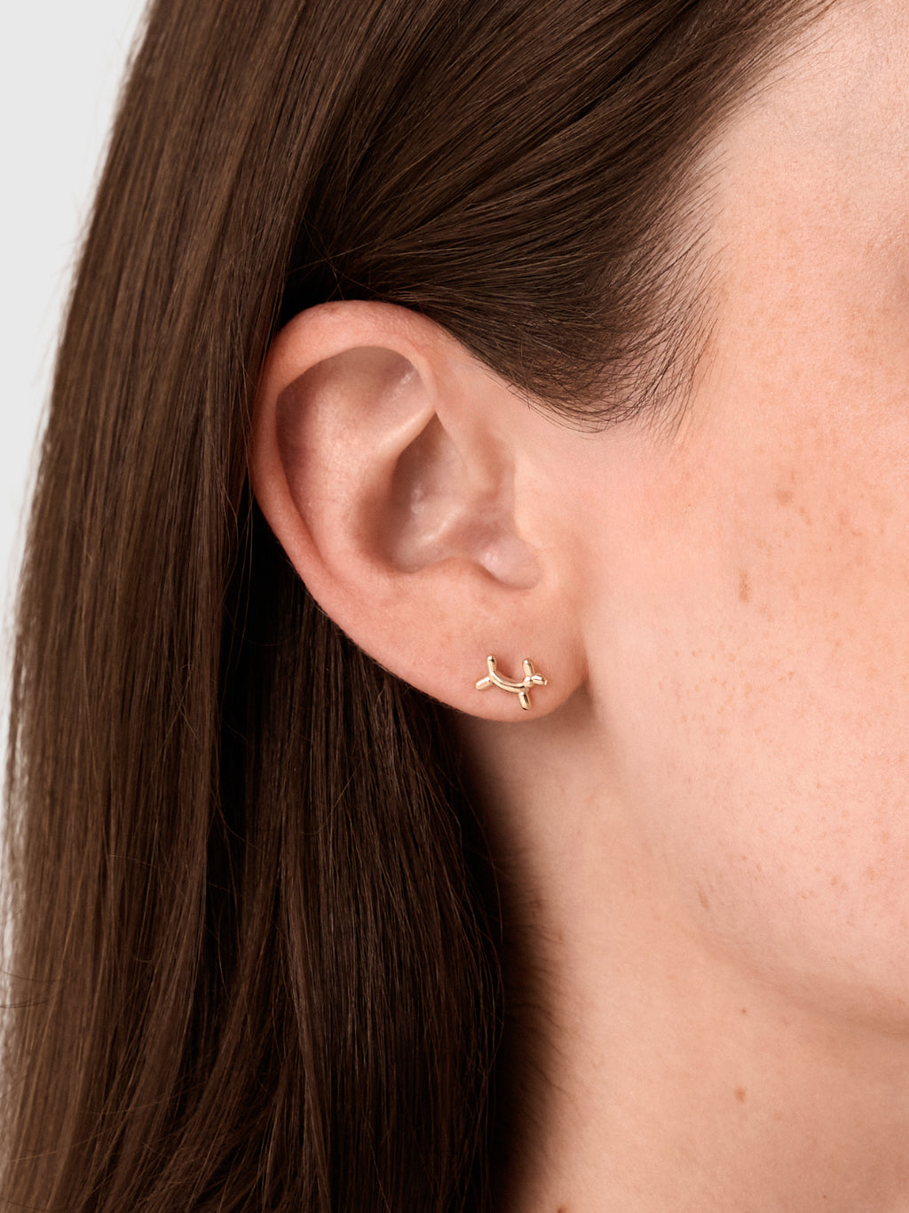 Sydney Evan Balloon Dog Stud Earrings - Saint Bernard