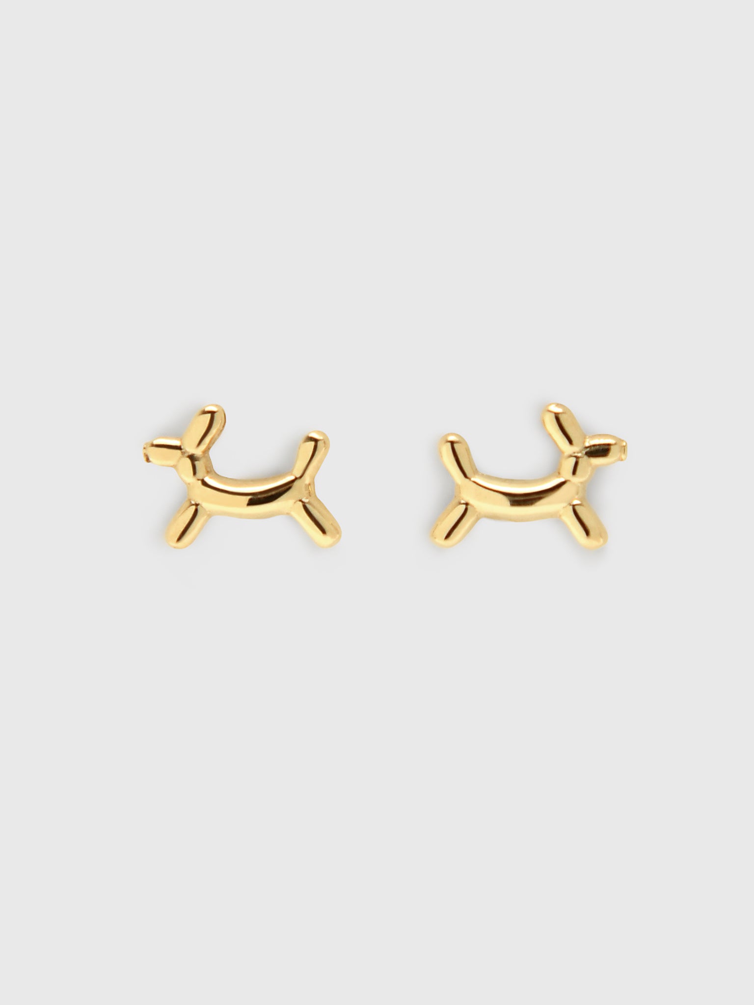 Sydney Evan Balloon Dog Stud Earrings - Saint Bernard