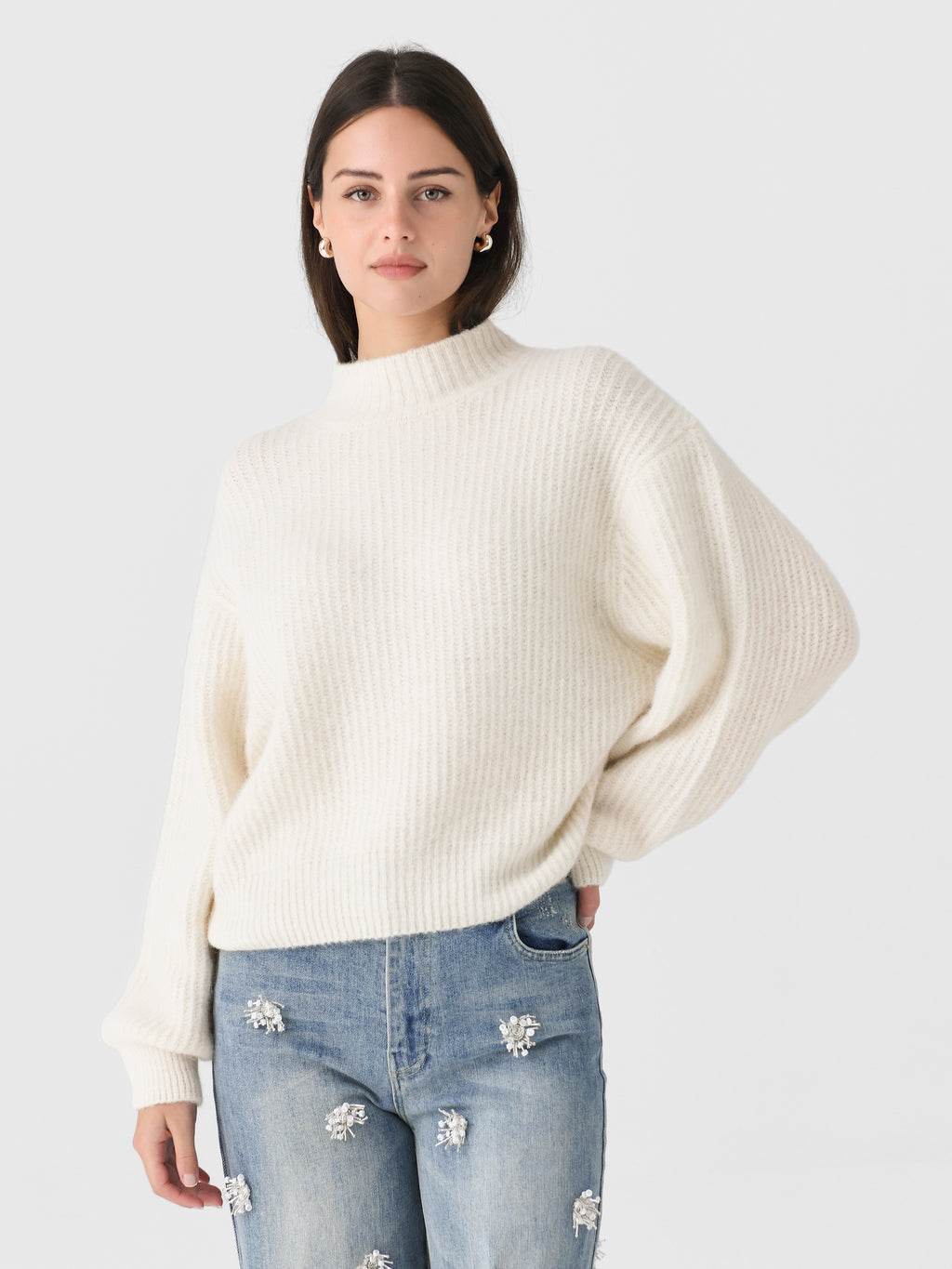 American Vintage Women's East Sweater - Saint Bernard