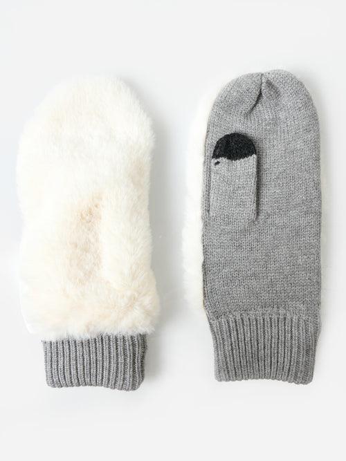 Echo Women's Faux Fur Mittens