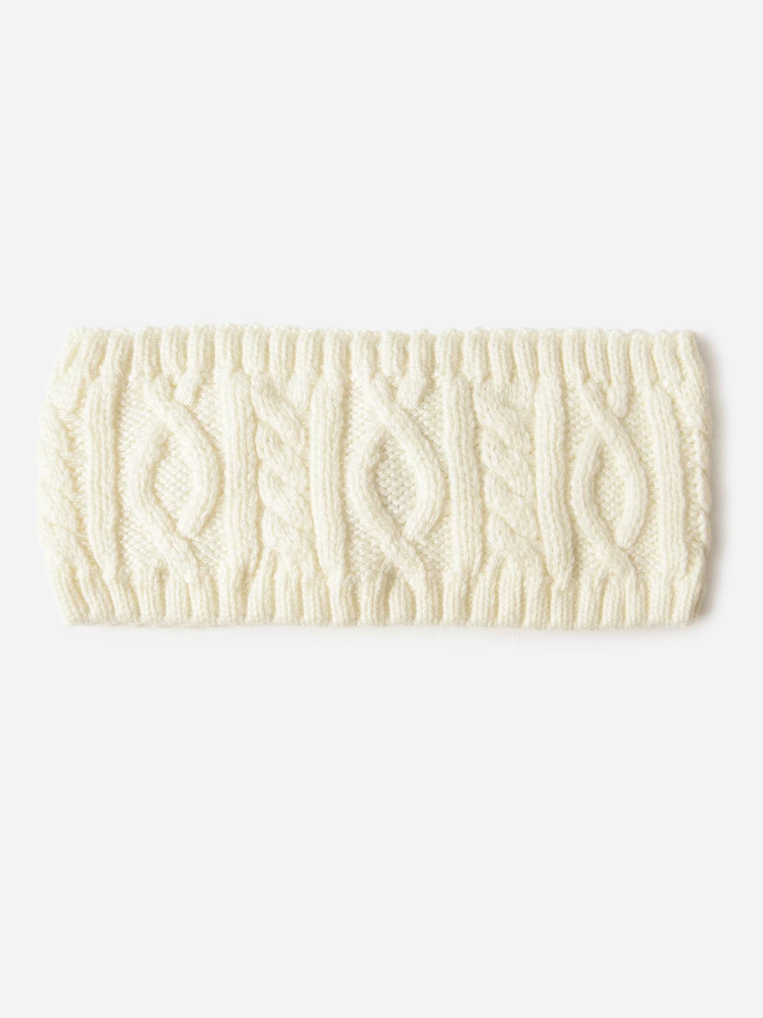 Echo Women's Mixed Cable Headband - Saint Bernard