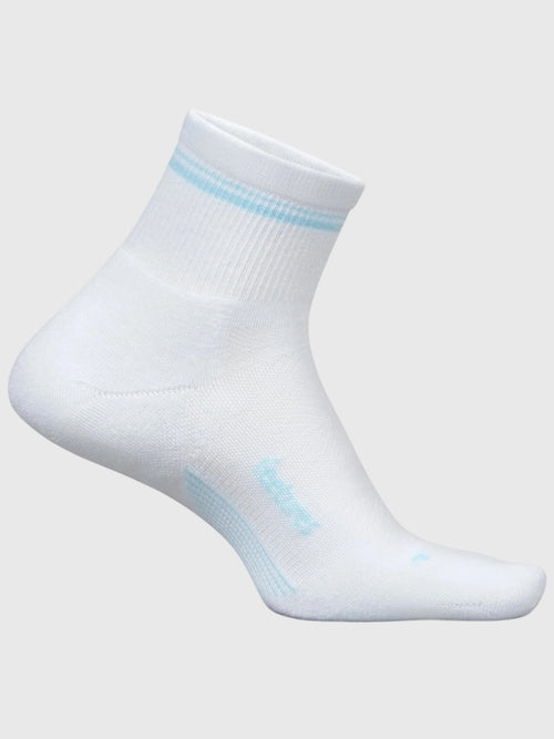 Feetures Elite Max Cushion Quarter Limited Edition Stripe Socks