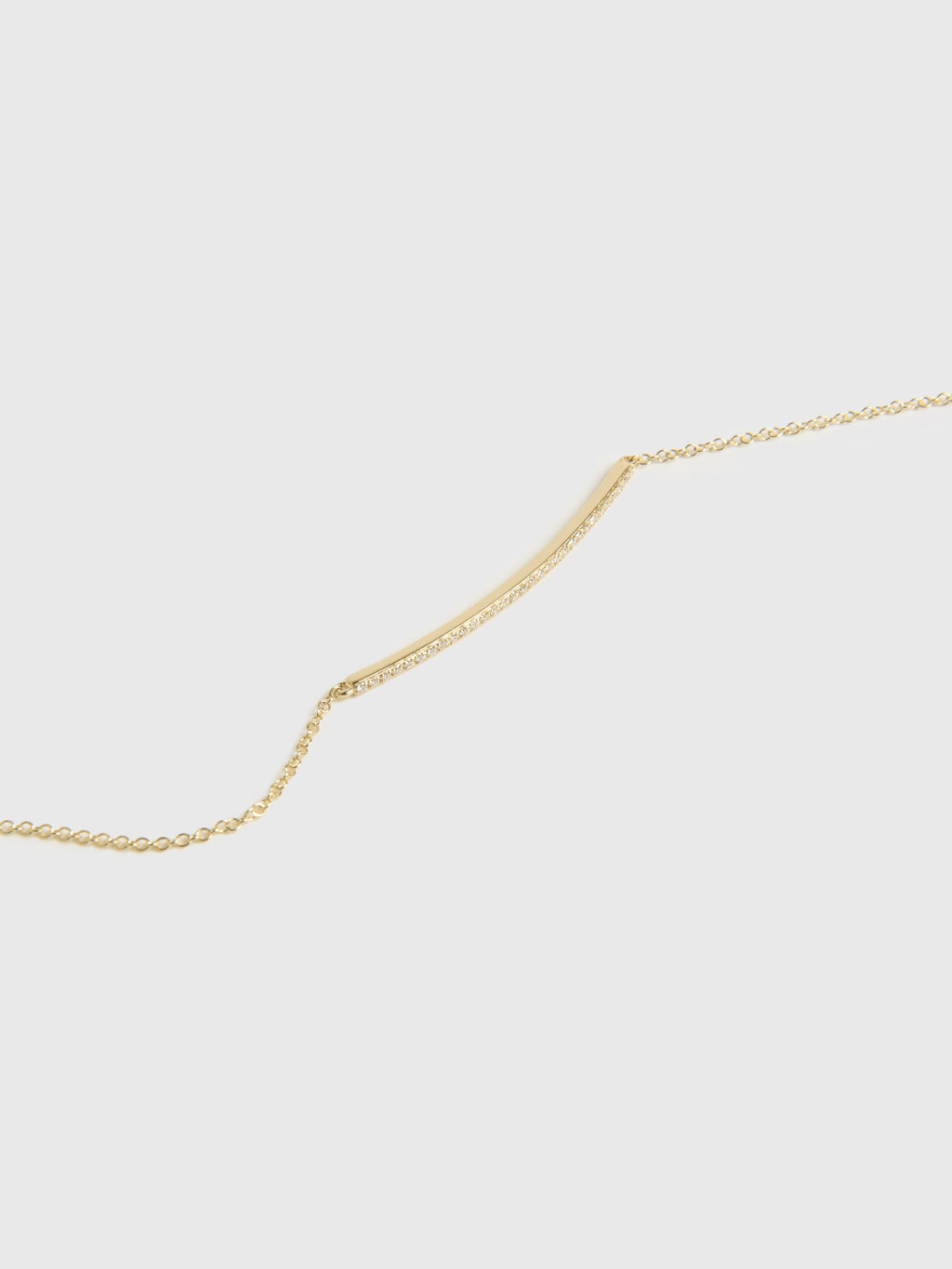 EF Collection Diamond Bar Chain Bracelet - Saint Bernard