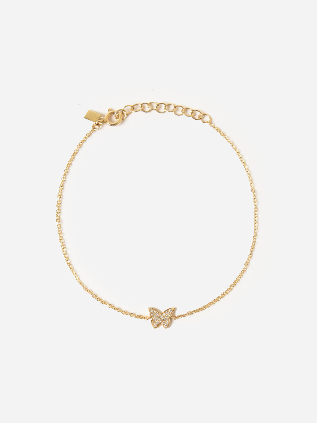 EF Collection Women's Diamond Butterfly Bracelet - Saint Bernard