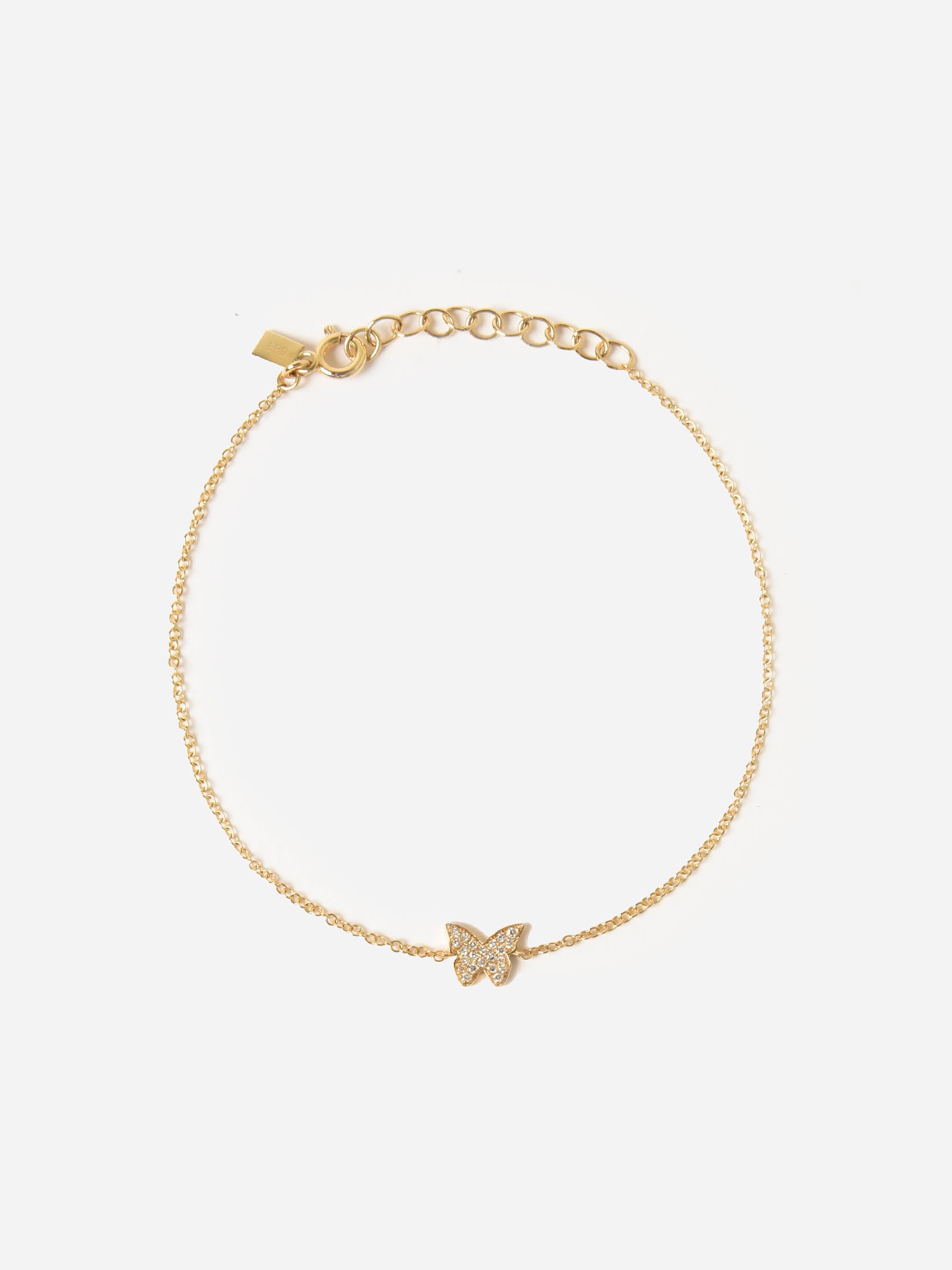 EF Collection Women's Diamond Butterfly Bracelet - Saint Bernard
