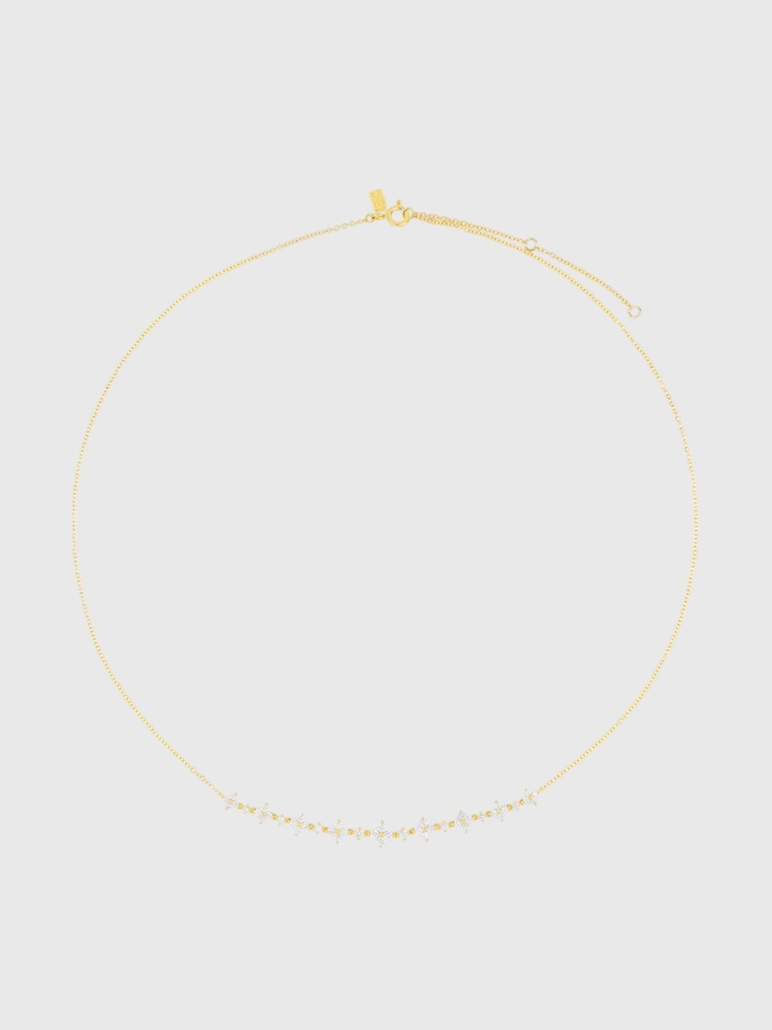 EF Collection Diamond Fleur Necklace - Saint Bernard