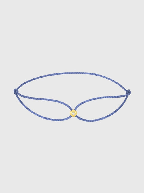 EF Collection Diamond Dot Cord Bracelet