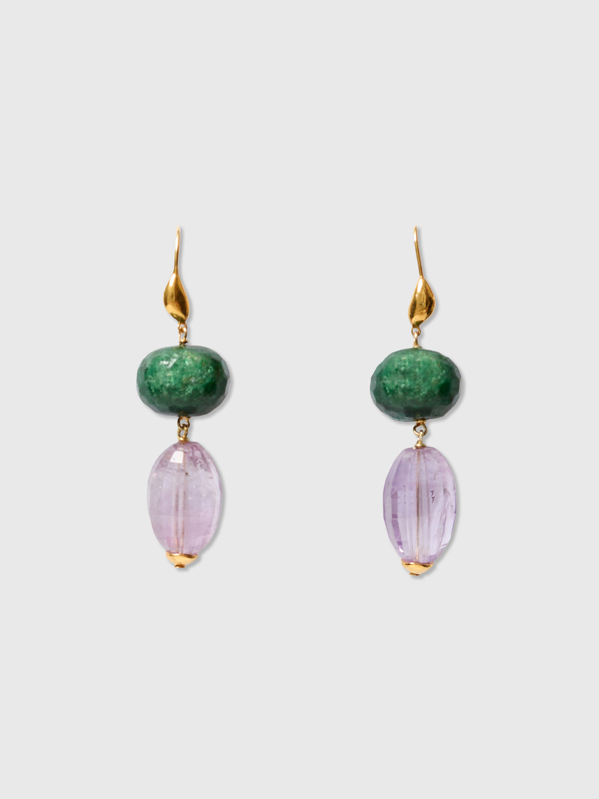 Chan Luu Duo Drop Earrings - Saint Bernard