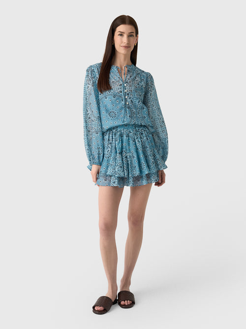 MC2 Saint Barth Women's Eivissa Ruffle Mini Skirt