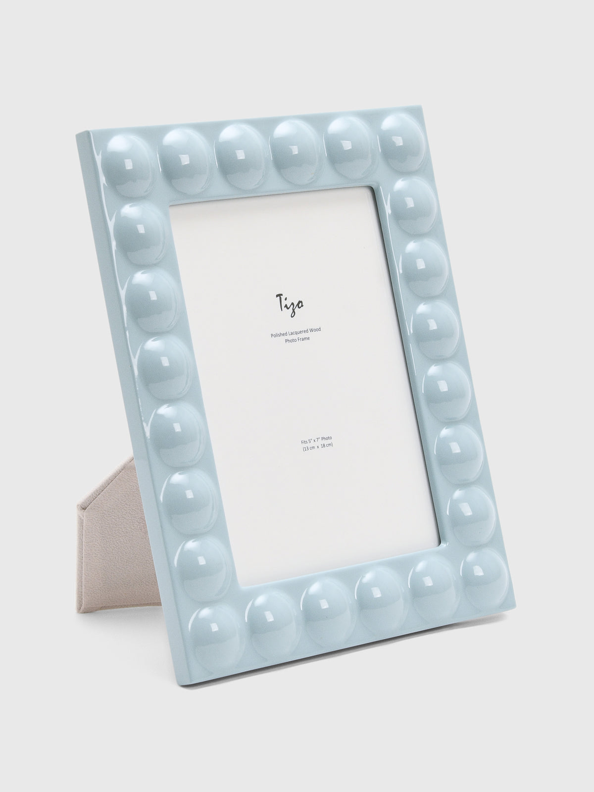 TIZO Lacquer Wood 5x7 Photo Frame - Saint Bernard