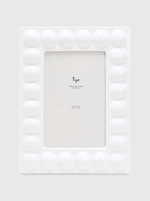 TIZO Lacquer Wood 4x6 Photo Frame
