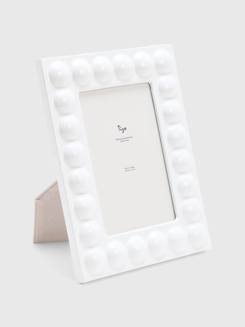 TIZO Lacquer Wood 4x6 Photo Frame