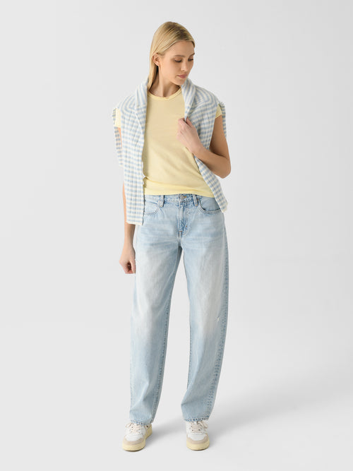 SLVRLAKE Women's Ella Relaxed Curve Jean