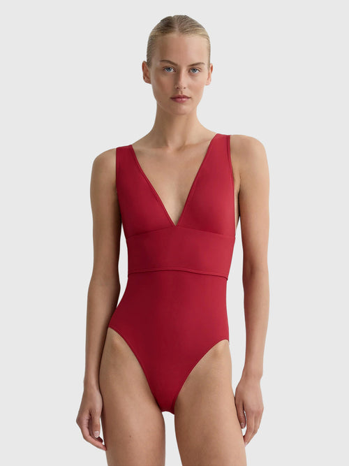 Bondi Born Women's Victoria One-Piece Swimsuit - Saint Bernard