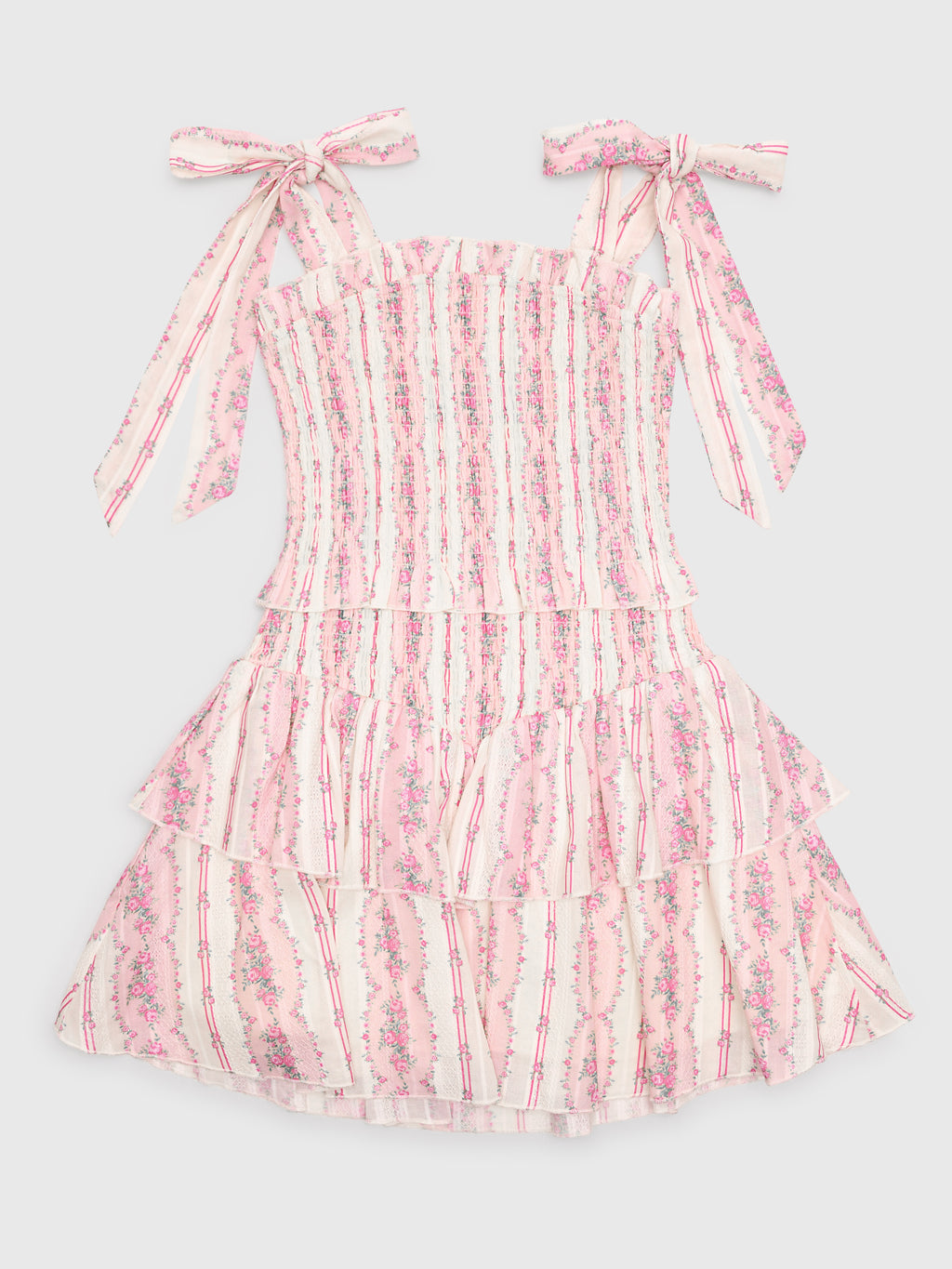 Katie J NYC Girls' Emerson Dress - Saint Bernard