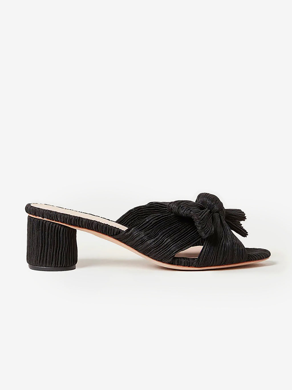 Loeffler Randall Women's Emilia Pleated Bow Heel - Saint Bernard
