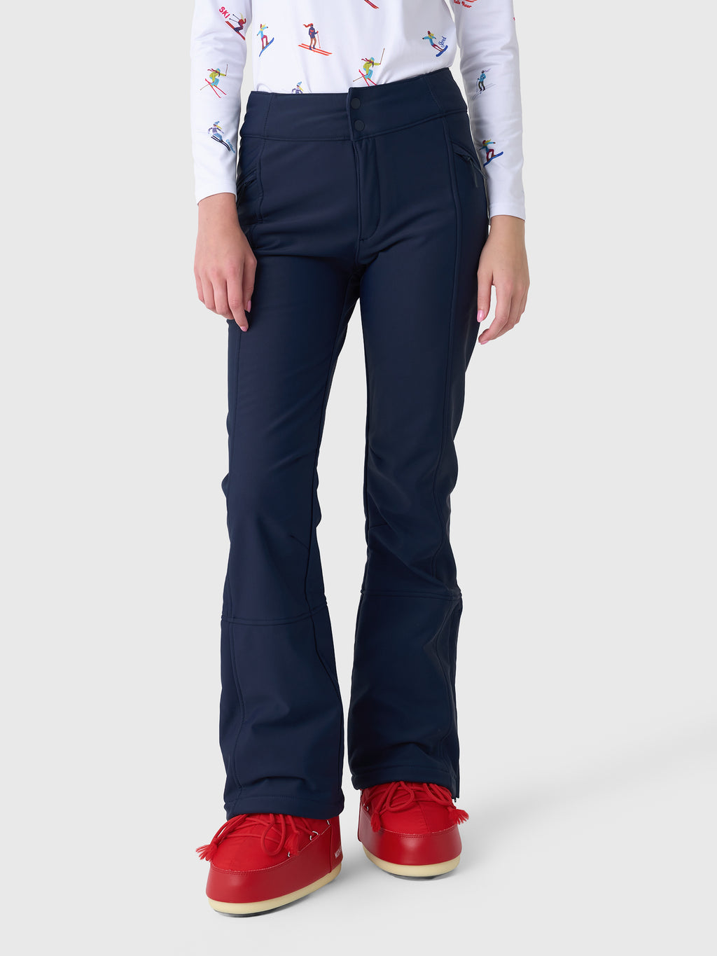 Halfdays Women's Emma Softshell Pant - Saint Bernard