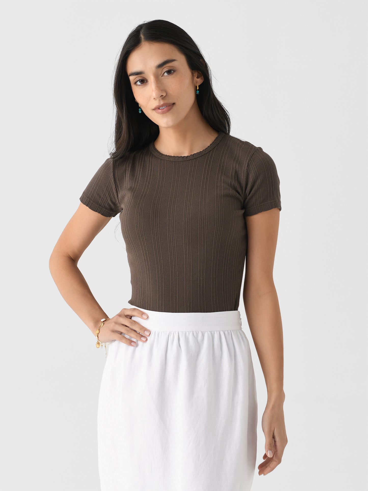 Velvet Women's Enati Tee - Saint Bernard