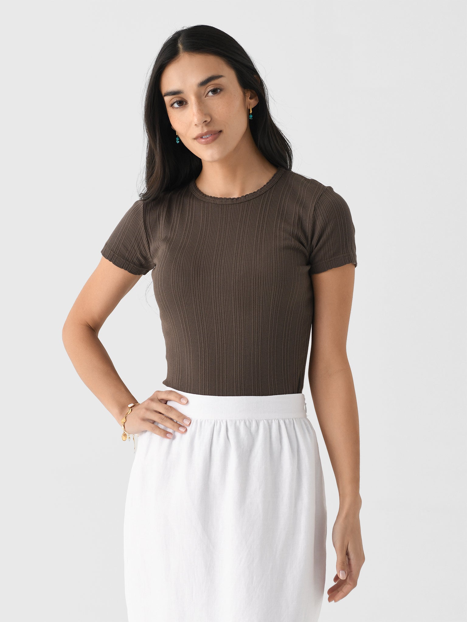 Velvet Women's Enati Tee - Saint Bernard