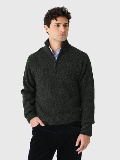 Rodd And Gunn Men's Robbies Road Knit Quarter-Zip - Saint Bernard