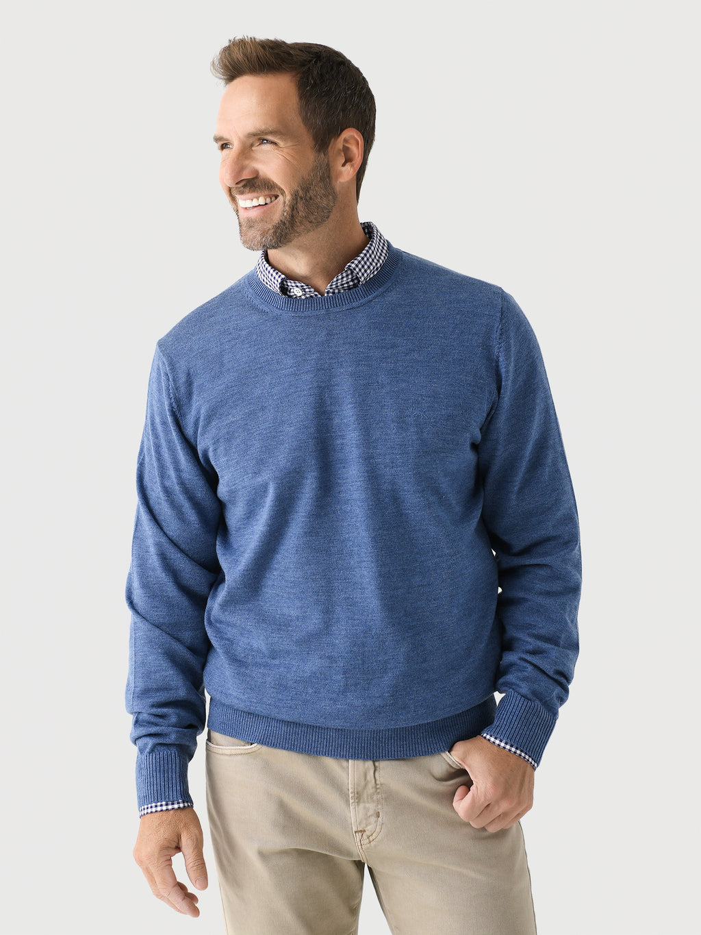 Rodd And Gunn Men's Ferndale Knit Pullover - Saint Bernard