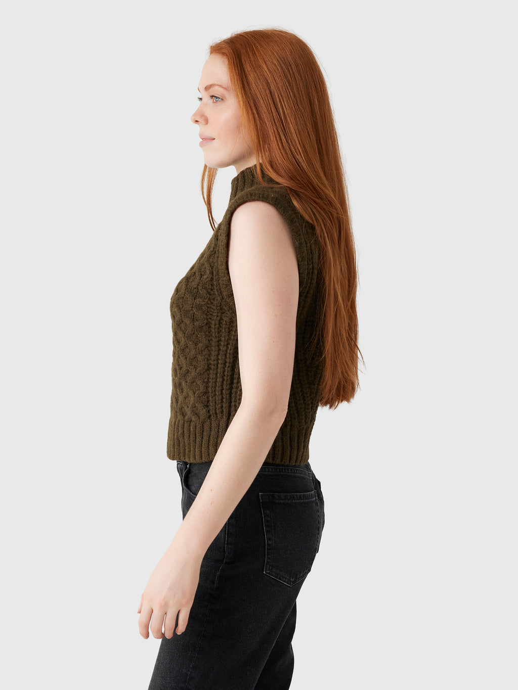 Eleven Six Women's Ada Sweater Tank - Saint Bernard
