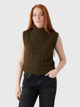 Eleven Six Women's Ada Sweater Tank - Saint Bernard