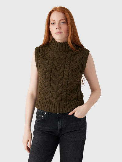 Eleven Six Women's Ada Sweater Tank - Saint Bernard