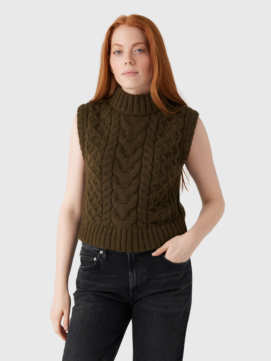 Eleven Six Women's Ada Sweater Tank - Saint Bernard