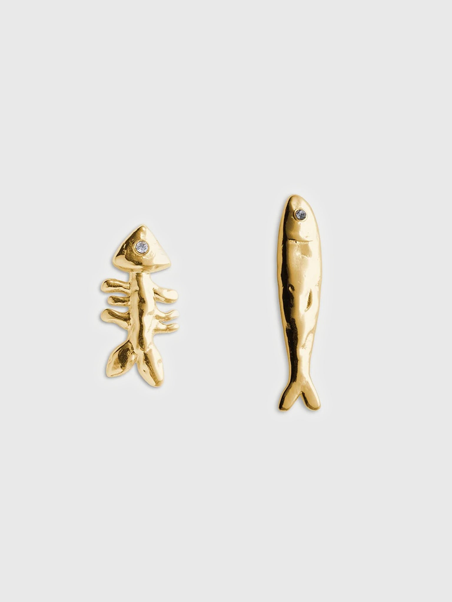 Eliou Sardine + Fishbone Earrings - Saint Bernard