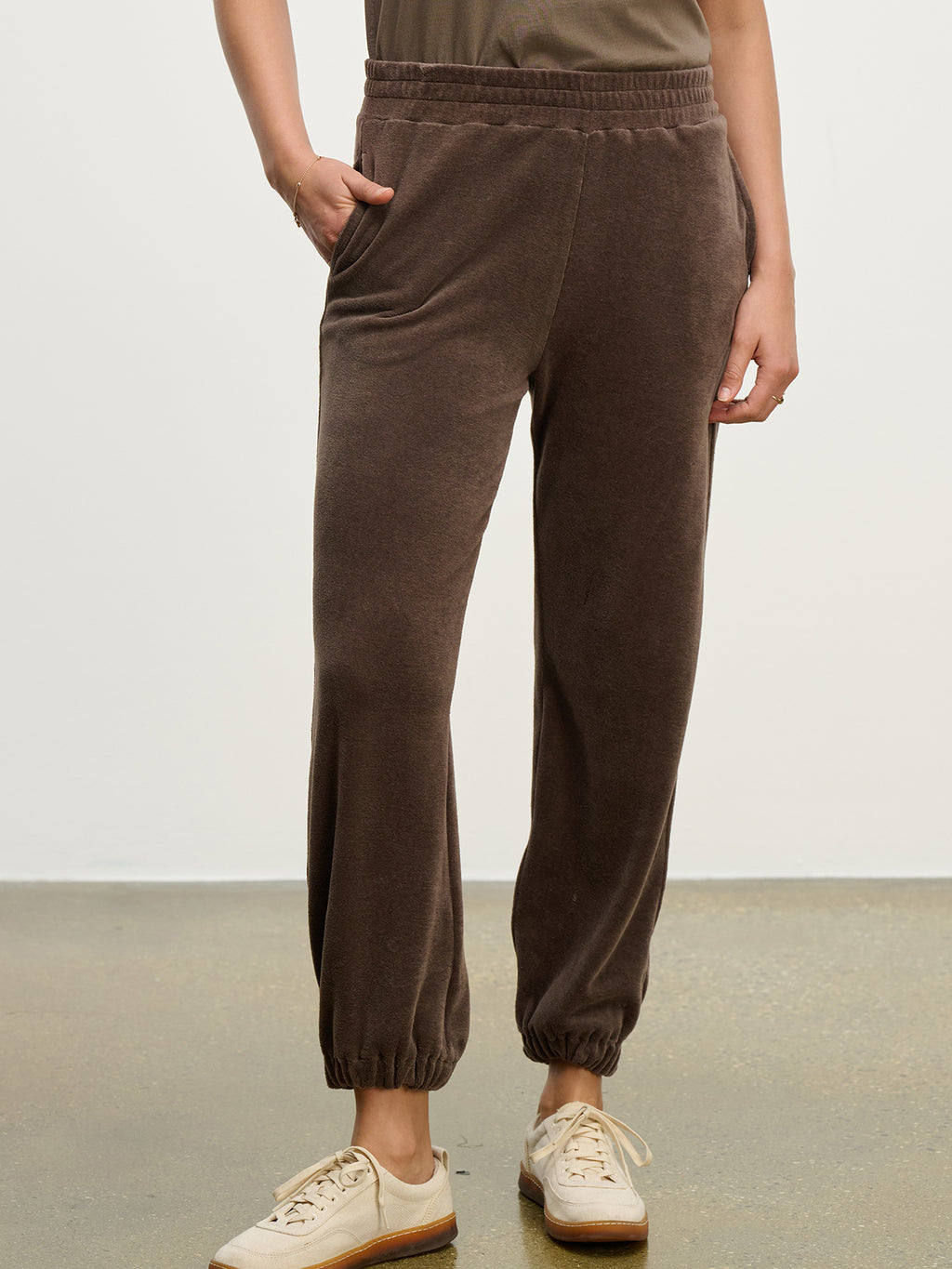 Velvet Women's Essie Velour Sweatpant - Saint Bernard