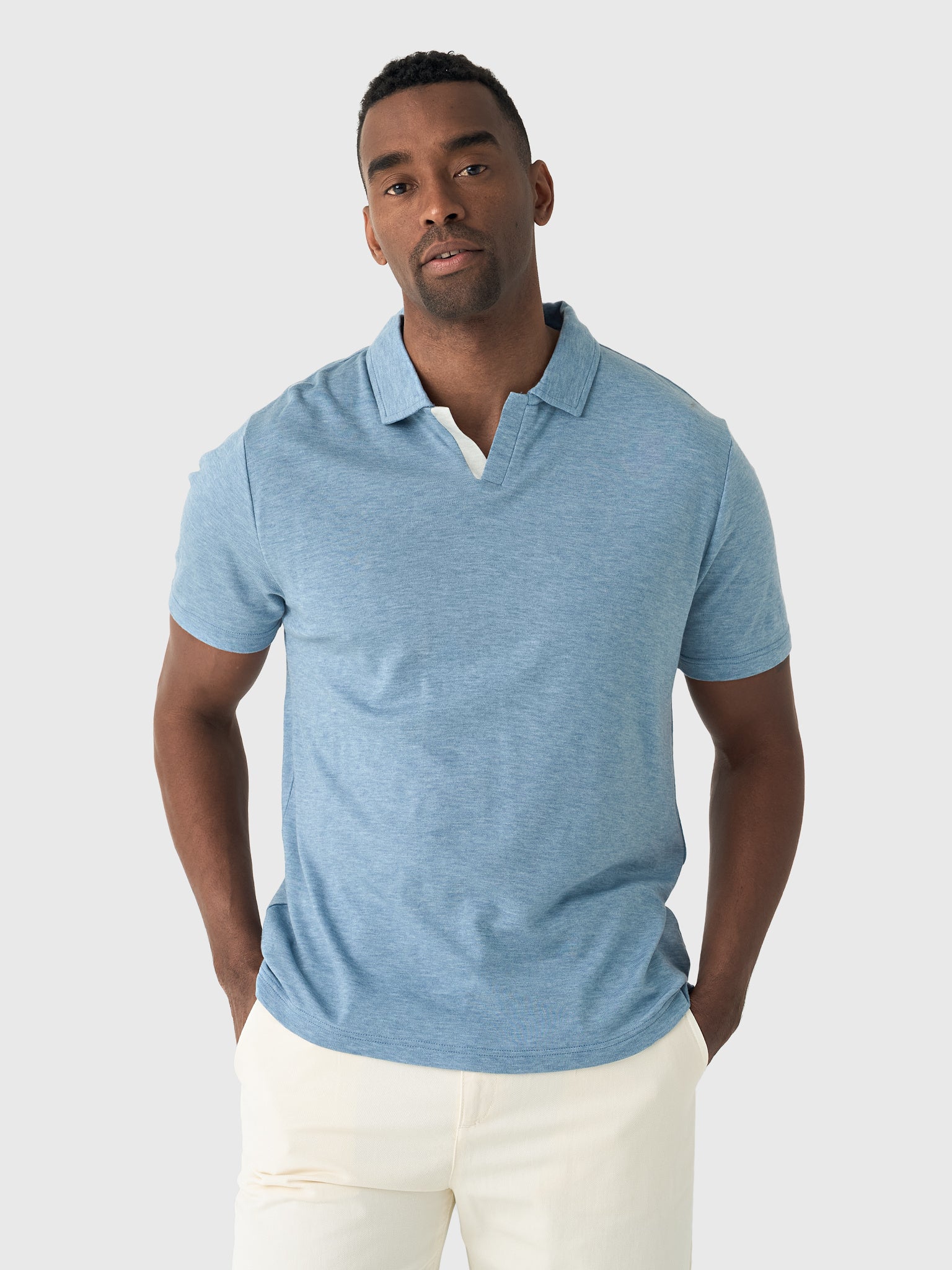 RYE51 Men's The Everett Polo - Saint Bernard