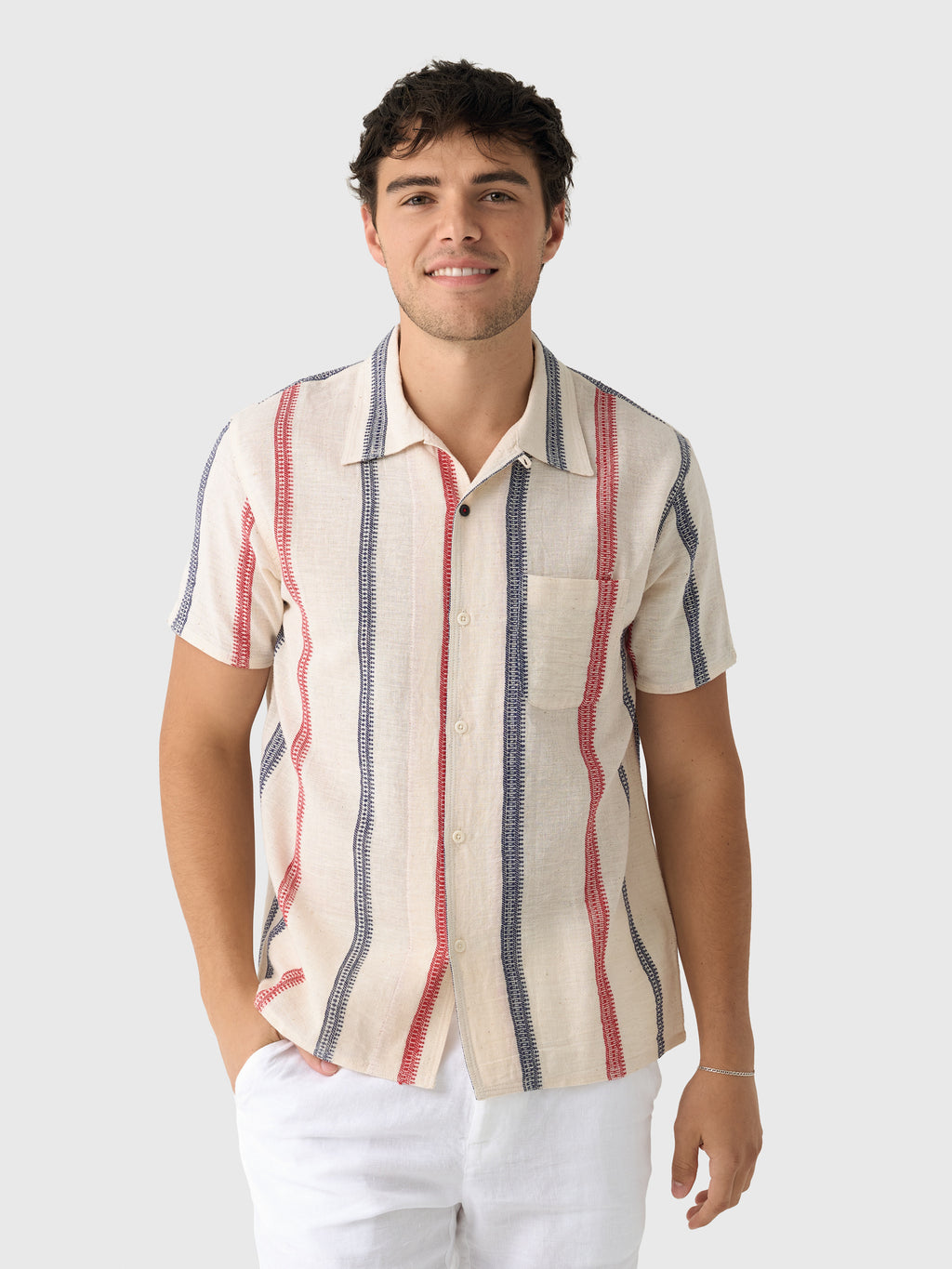 Kardo Men's Chintan Shirt - Saint Bernard