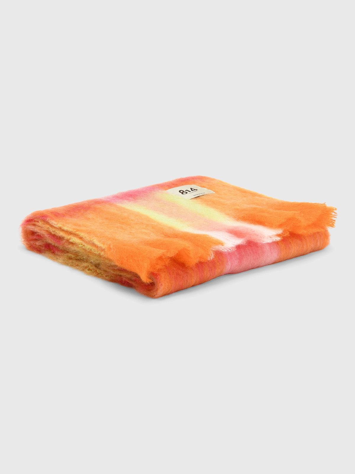 Mantas Ezcaray Mohair Tartan Scarf - Saint Bernard