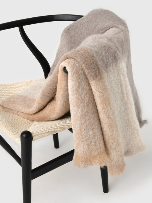 Mantas Ezcaray Mohair Throw Blanket
