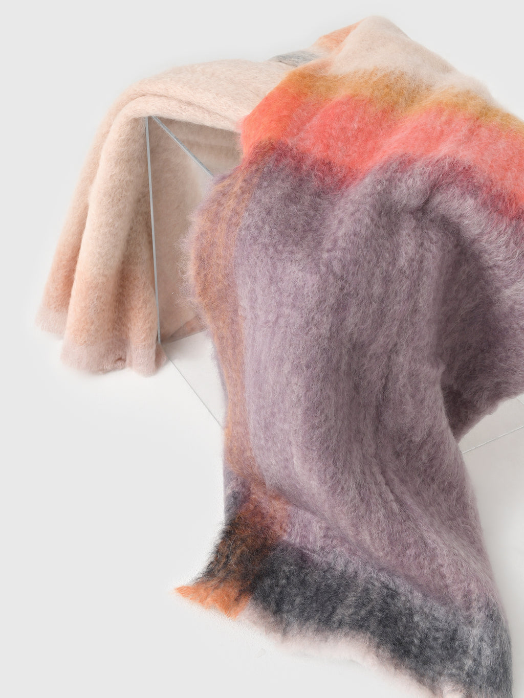 Mantas Ezcaray Mohair Throw Blanket - Saint Bernard