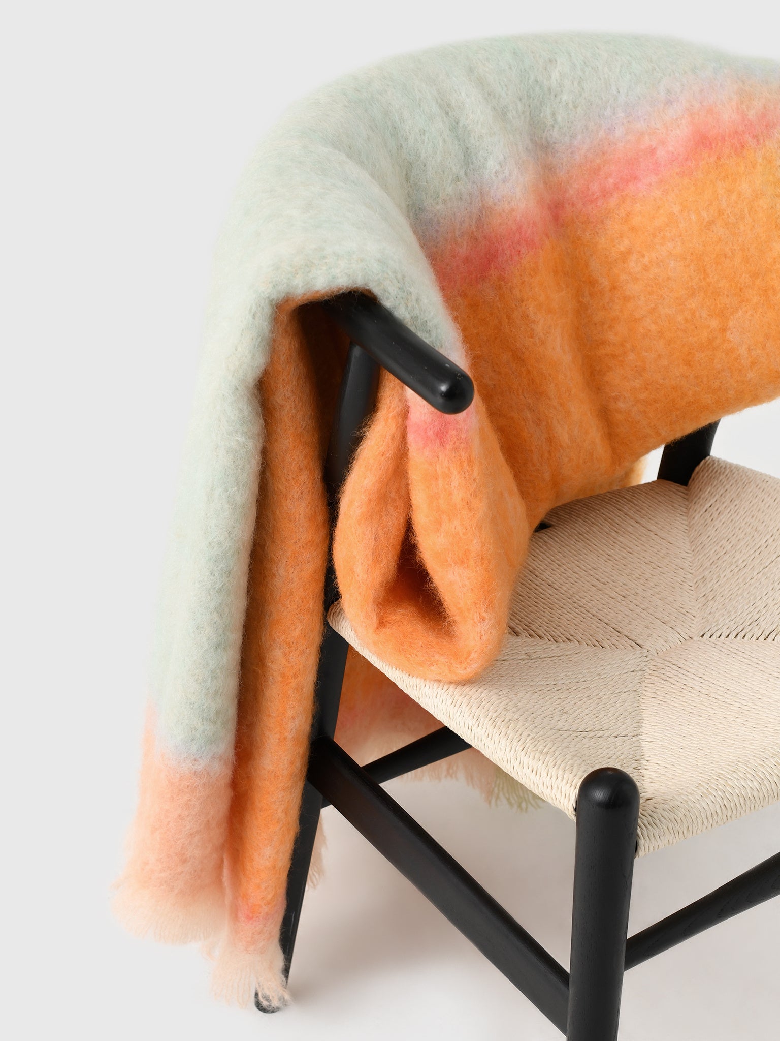 Mantas Ezcaray Mohair Throw Blanket - Saint Bernard