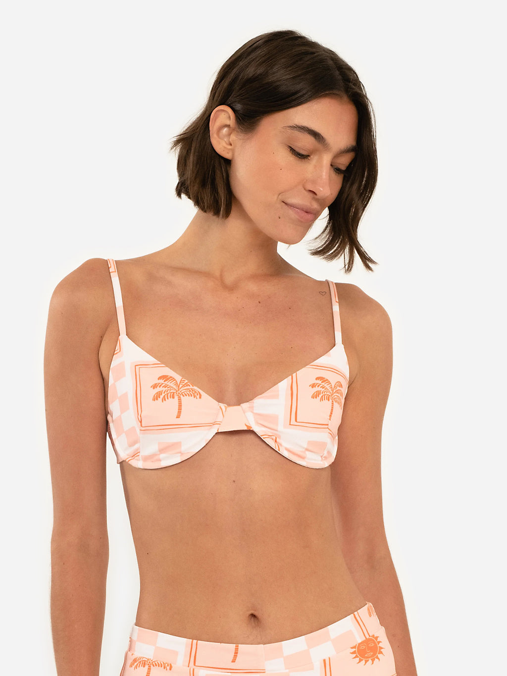 Citrine Women's Ellen Bikini Top - Saint Bernard