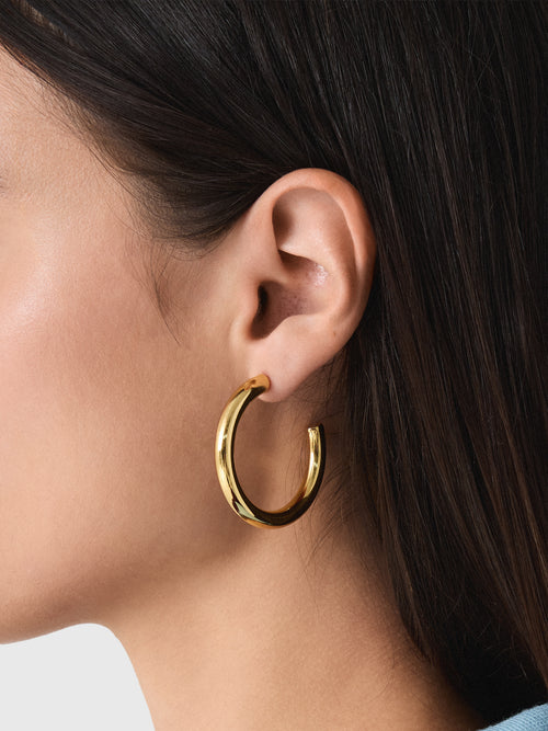 Casa Clara Elvis Hoop Earrings - Saint Bernard