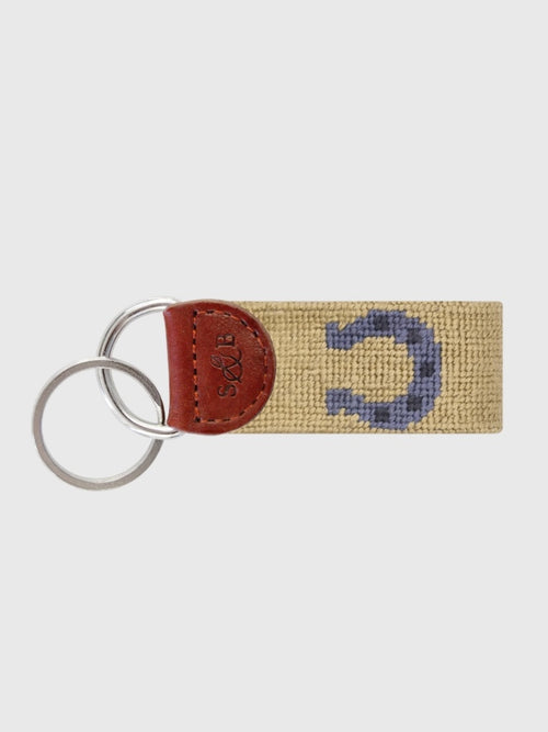 Smathers & Branson Horseshoe Needlepoint Key Fob