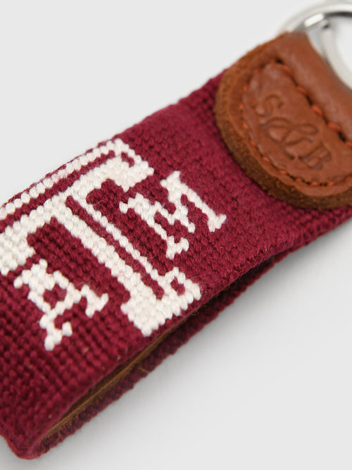 Smathers & Branson Texas A&M Needlepoint Key Fob
